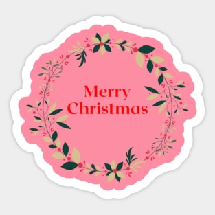 Merry Christmas Sticker